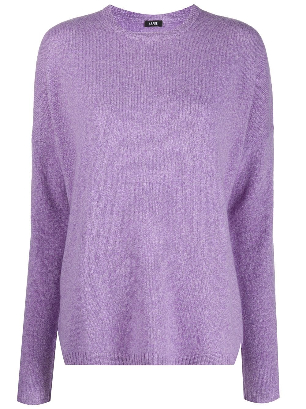 long-sleeve wool jumper - 1