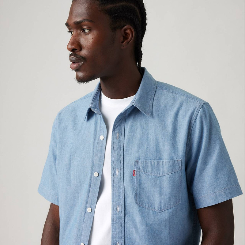 SHORT SLEEVE CLASSIC ONE POCKET STANDARD FIT SHIRT 5