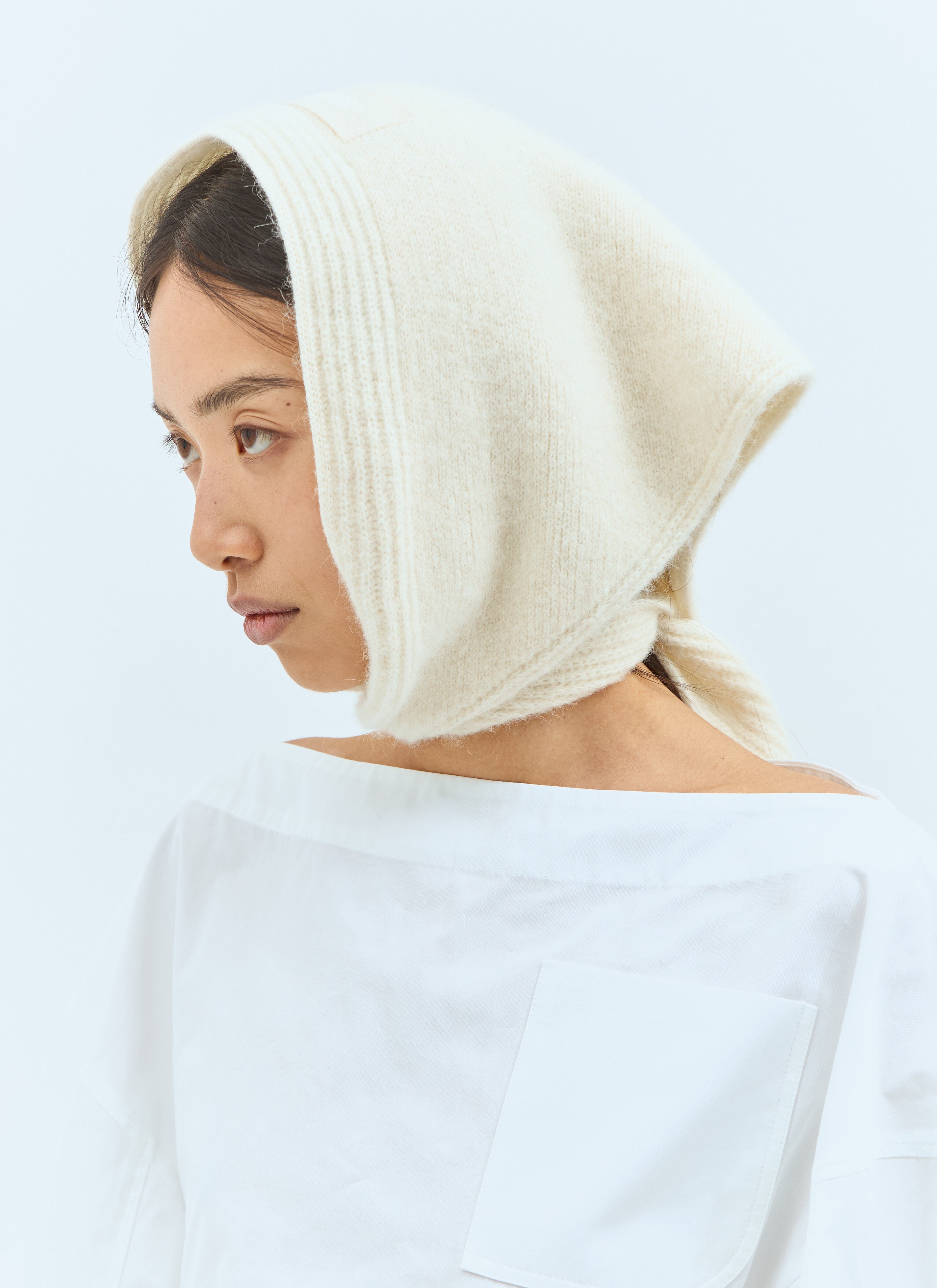 JACQUEMUS Jacquemus Women Le Chale Gros Grain Scarf