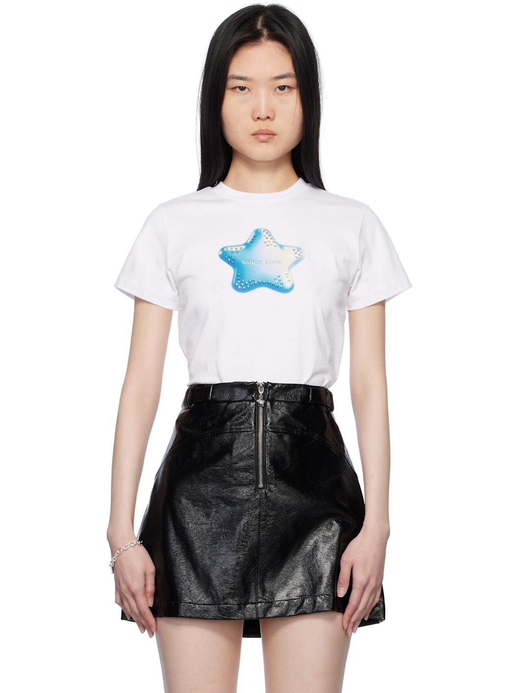 White Ame Baby T-Shirt - 1