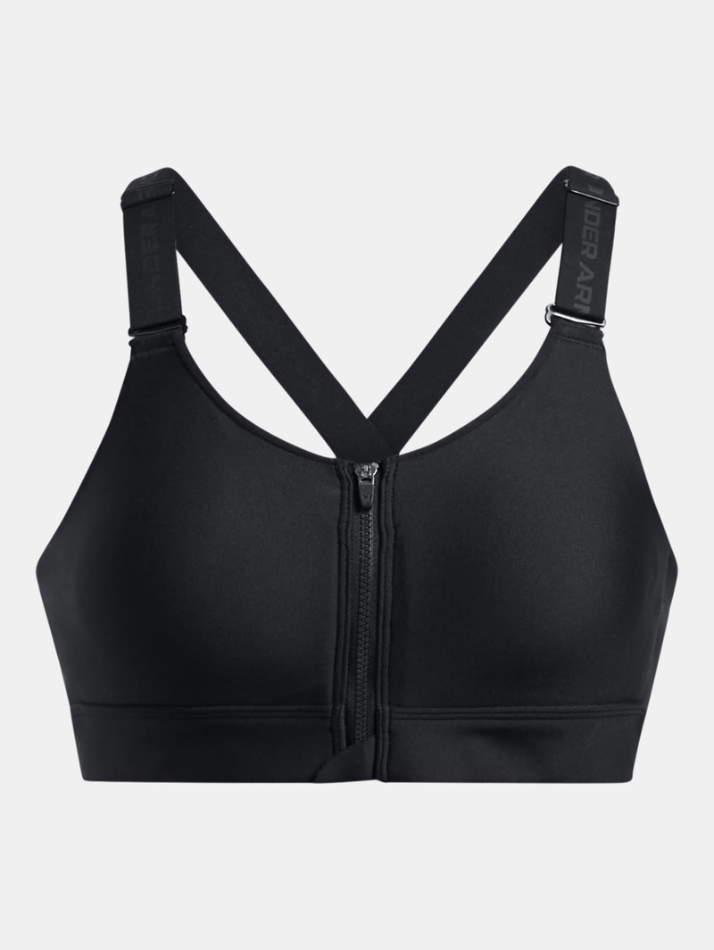 Women's UA Infinity 2.0 High Zip Sports Bra 1