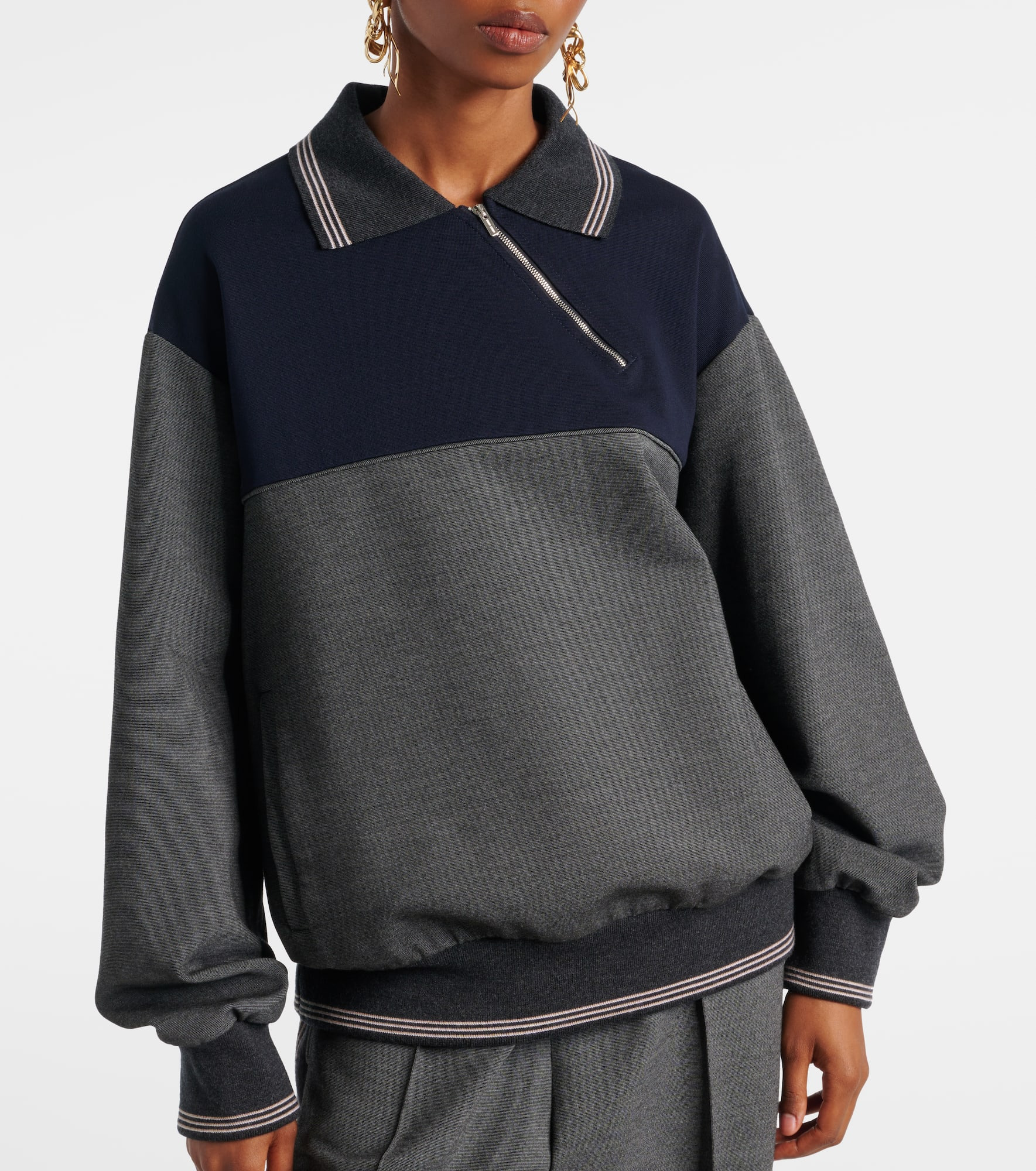 Polo sweatshirt - 7