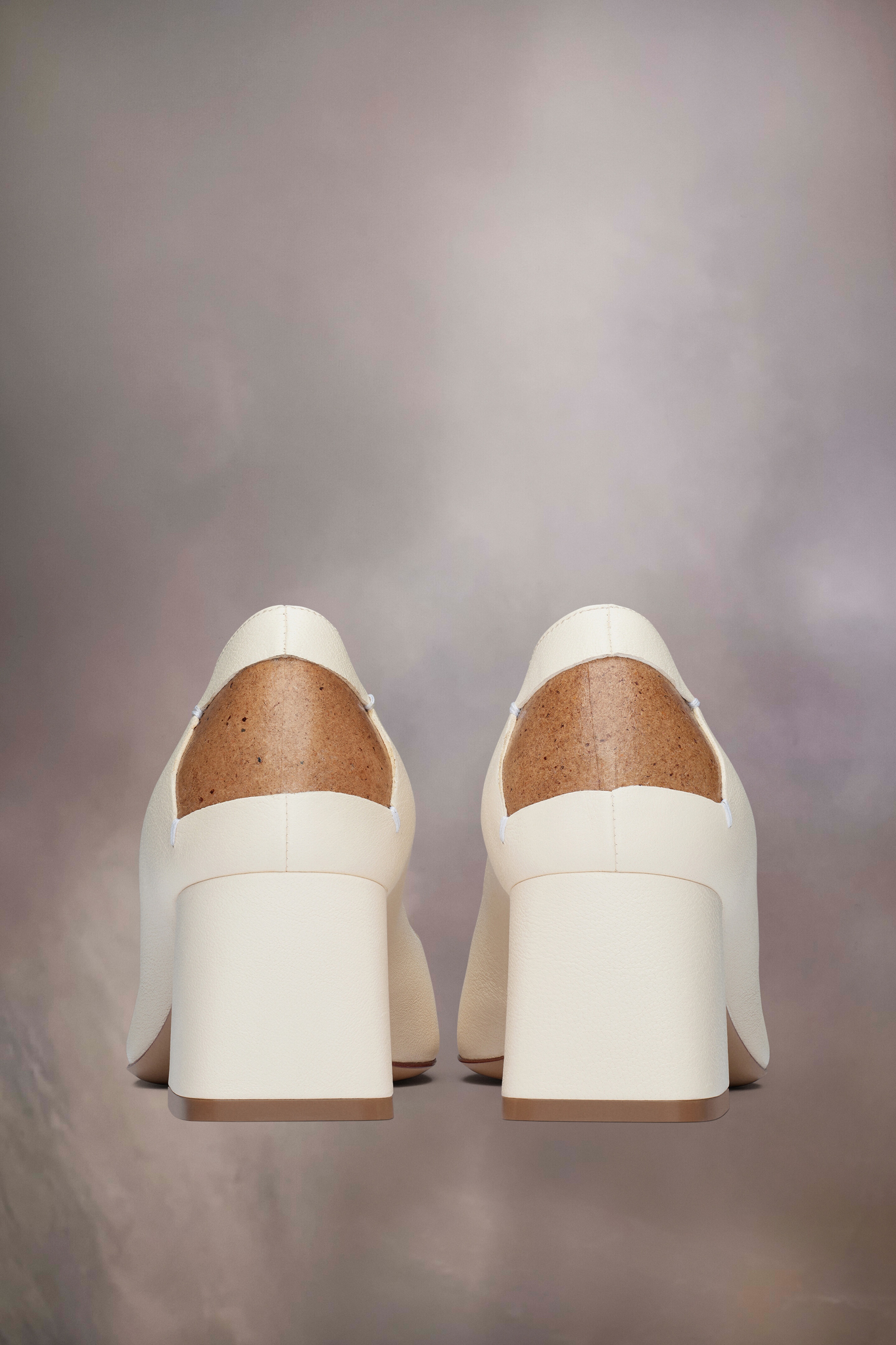 Four stitches décortiqué pumps - 5