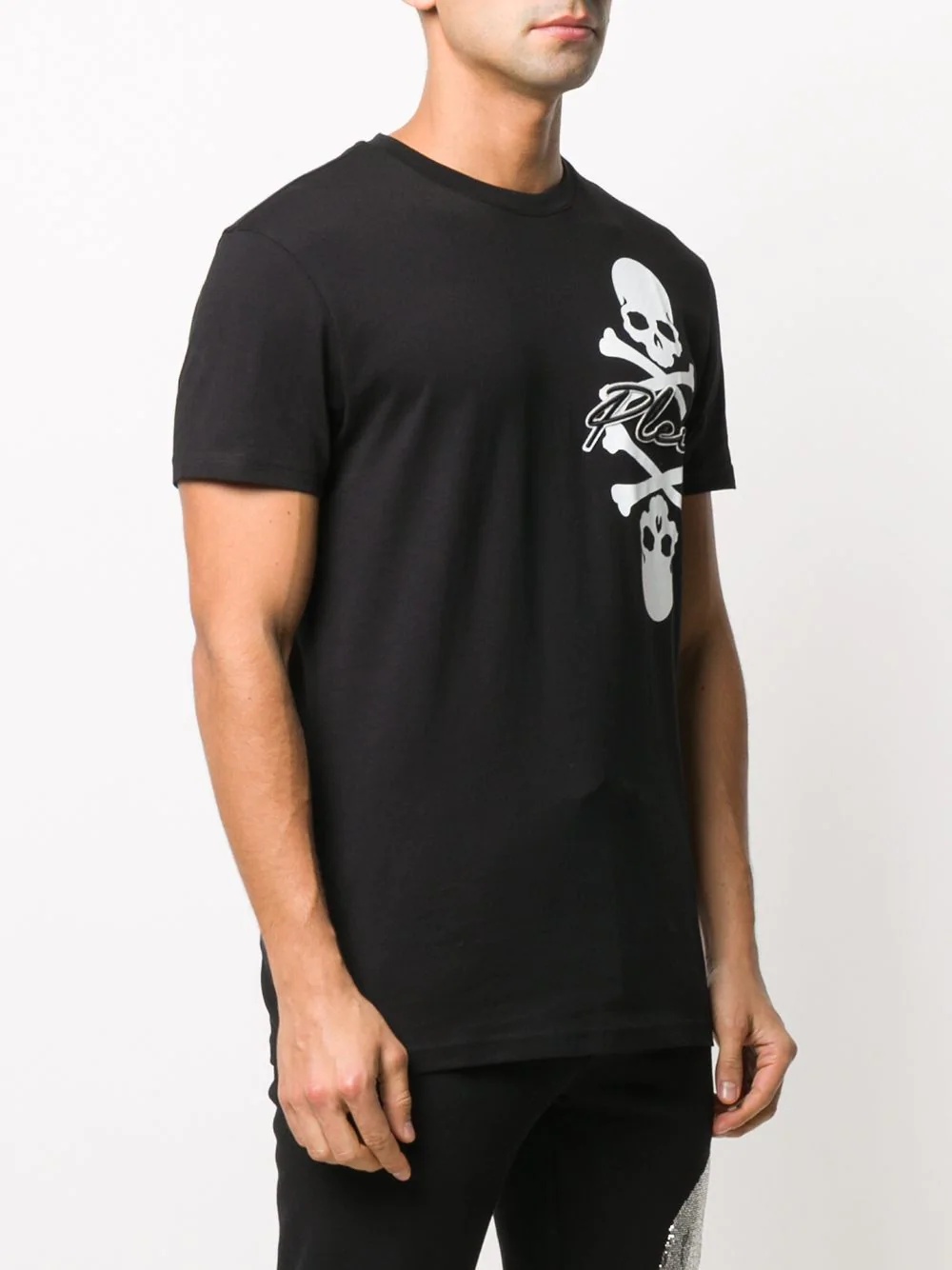 round neck SS skull T-shirt - 3