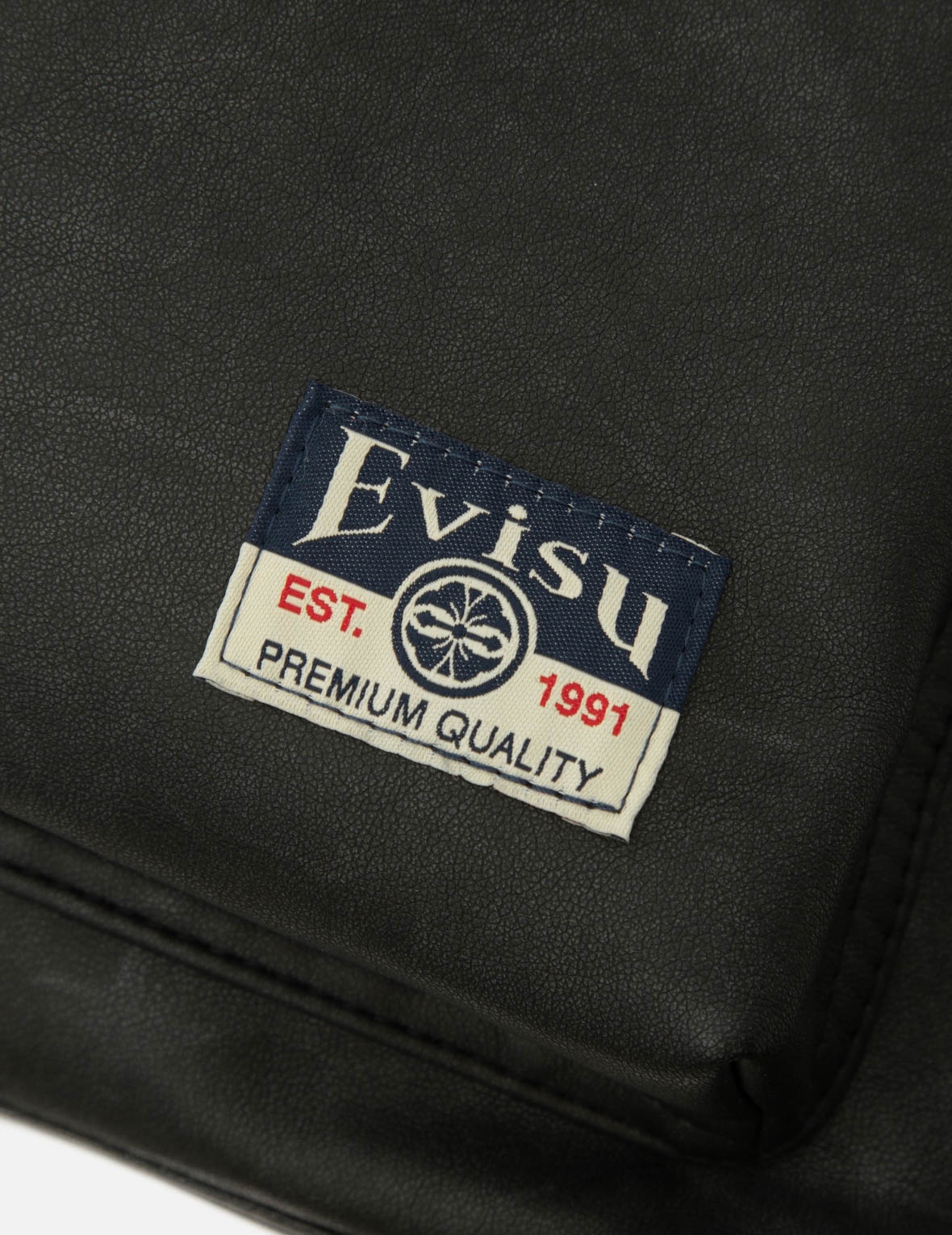 SEAGULL EMBROIDERY VEGAN LEATHER BACKPACK - 7