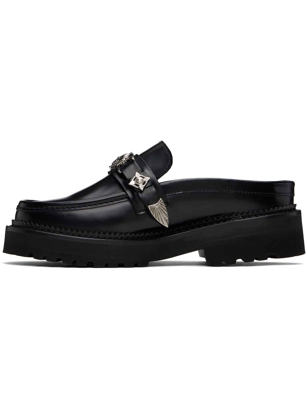 Black Polido Slip-on Loafers - 3