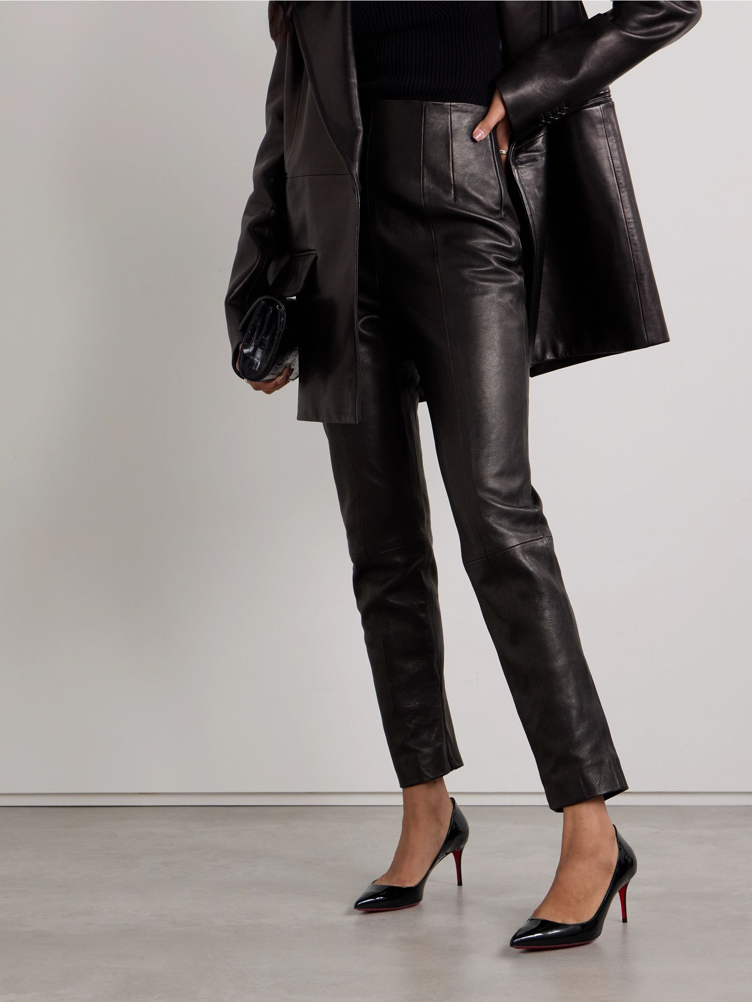 So Kate 70 patent-leather pumps Black - 2