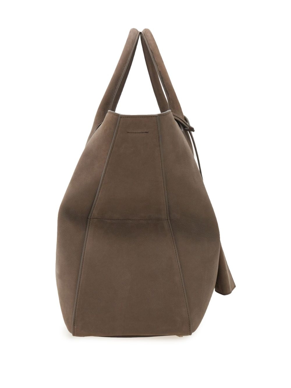 large leather tote bag - 5