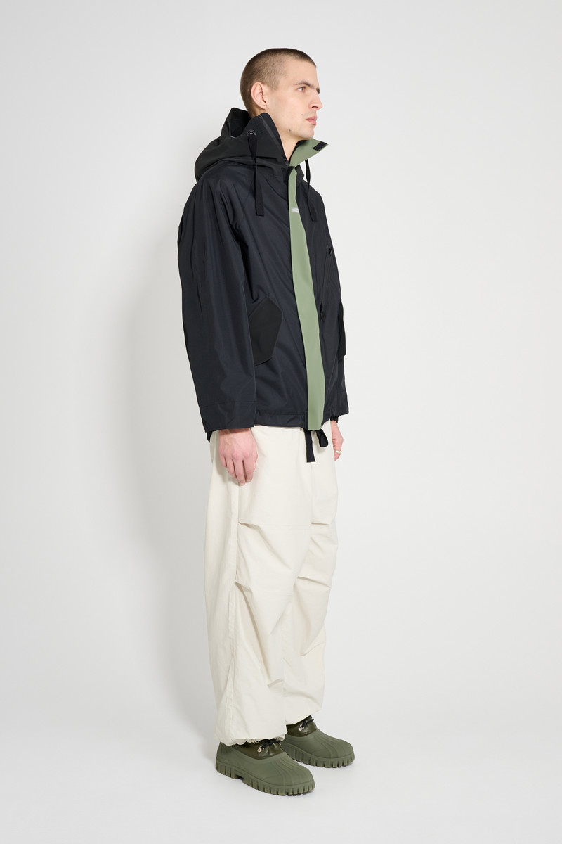 Stutterheim Birka Hooded Jacket Black outlook