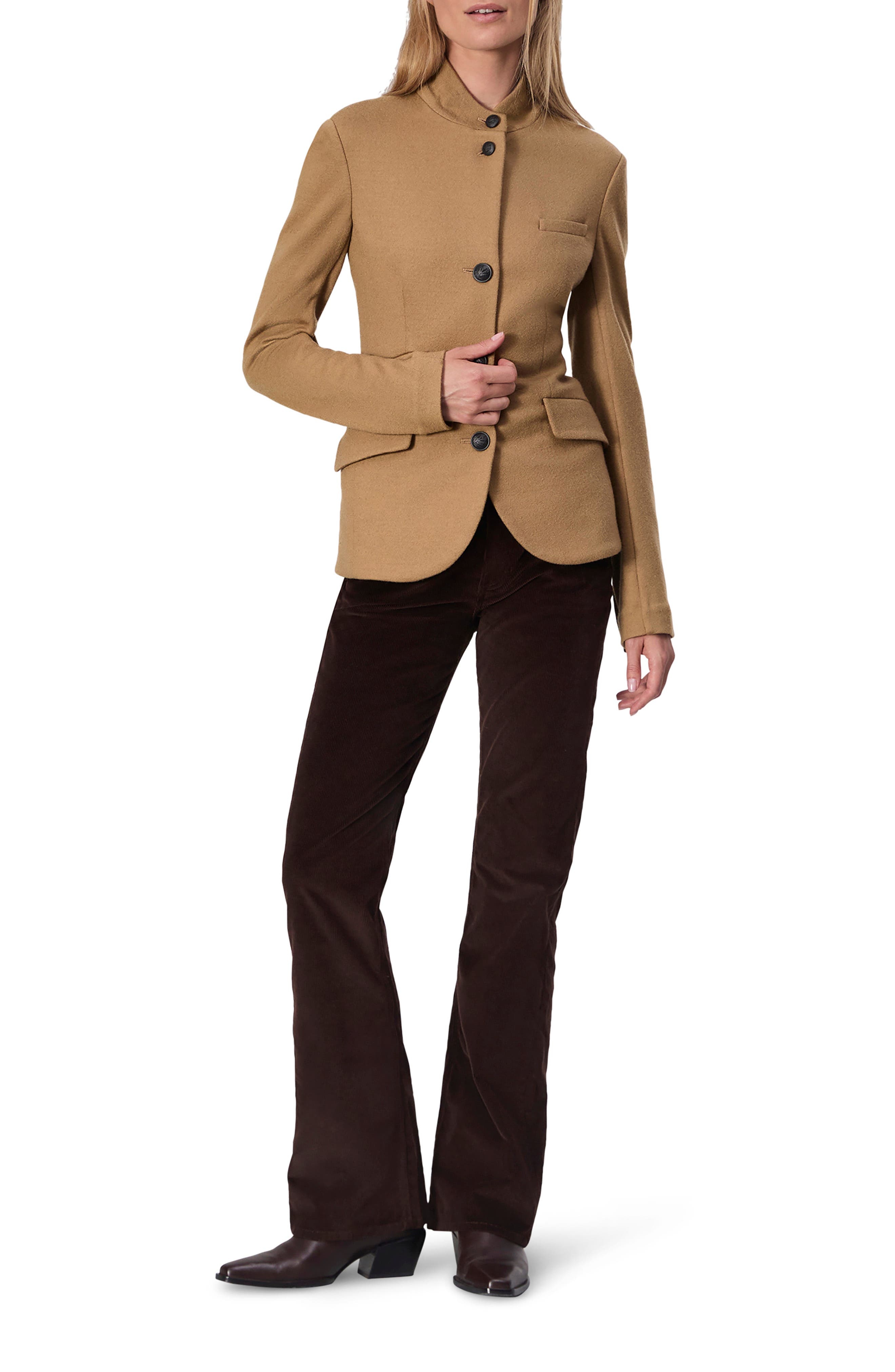 rag & bone Slade Wool Blazer in Camel at Nordstrom - 6