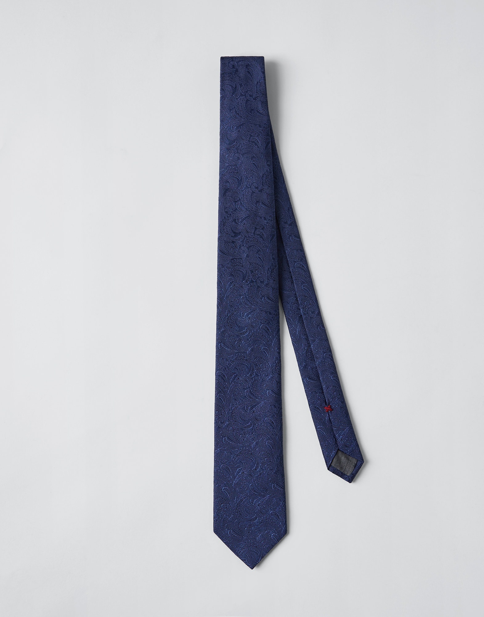 Paisley silk tie - 1