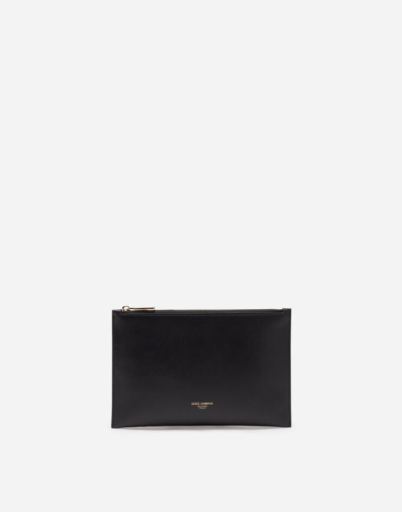 Large Monreale belt bag in calfskin with heat-stamped logo 1