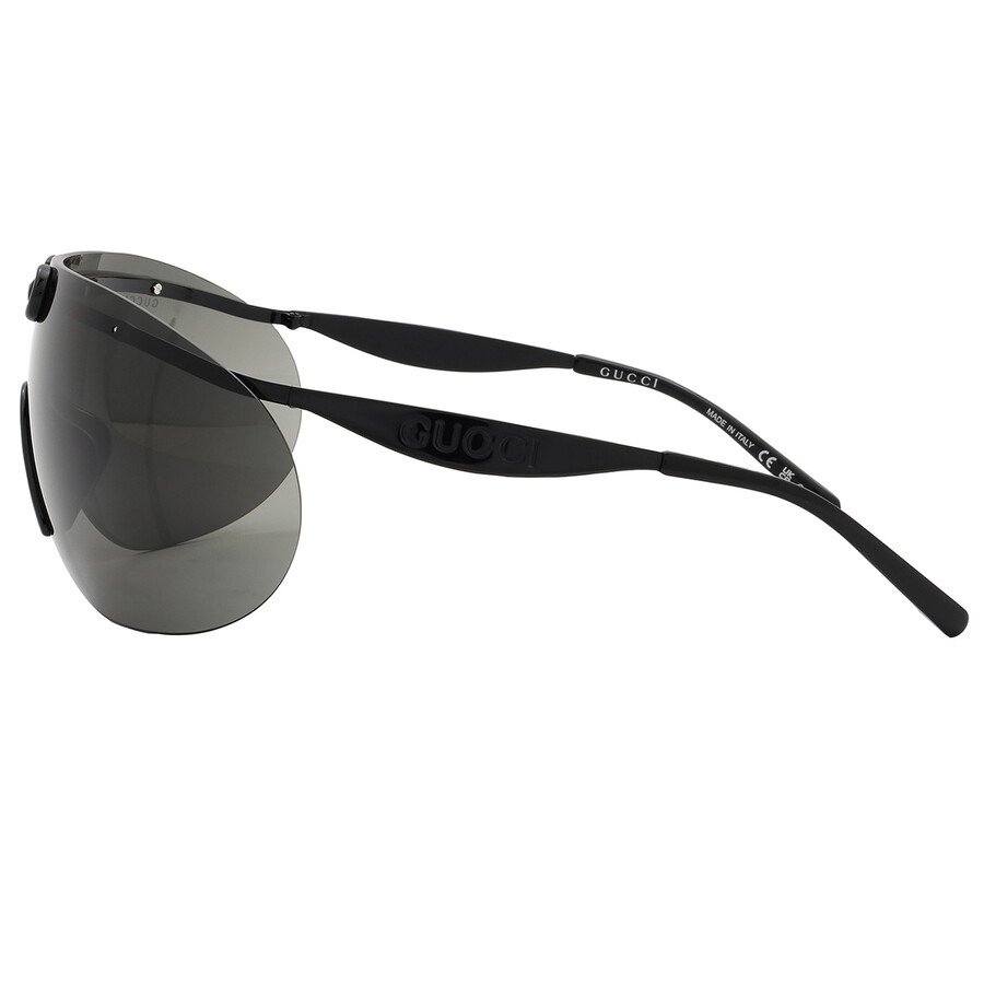 Gucci Grey Shield Men's Sunglasses GG1656S 001 99 - 4