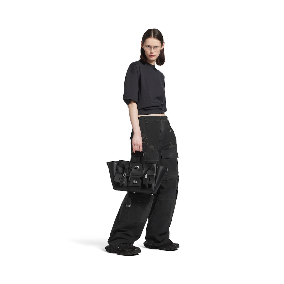 Women's Bel Air Small Carry All Bag  in Black - 5