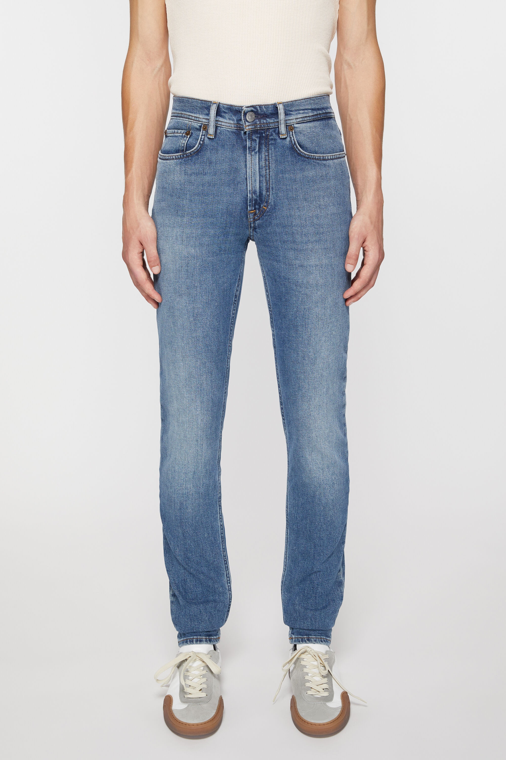 Skinny fit jeans - North - Mid Blue - 2