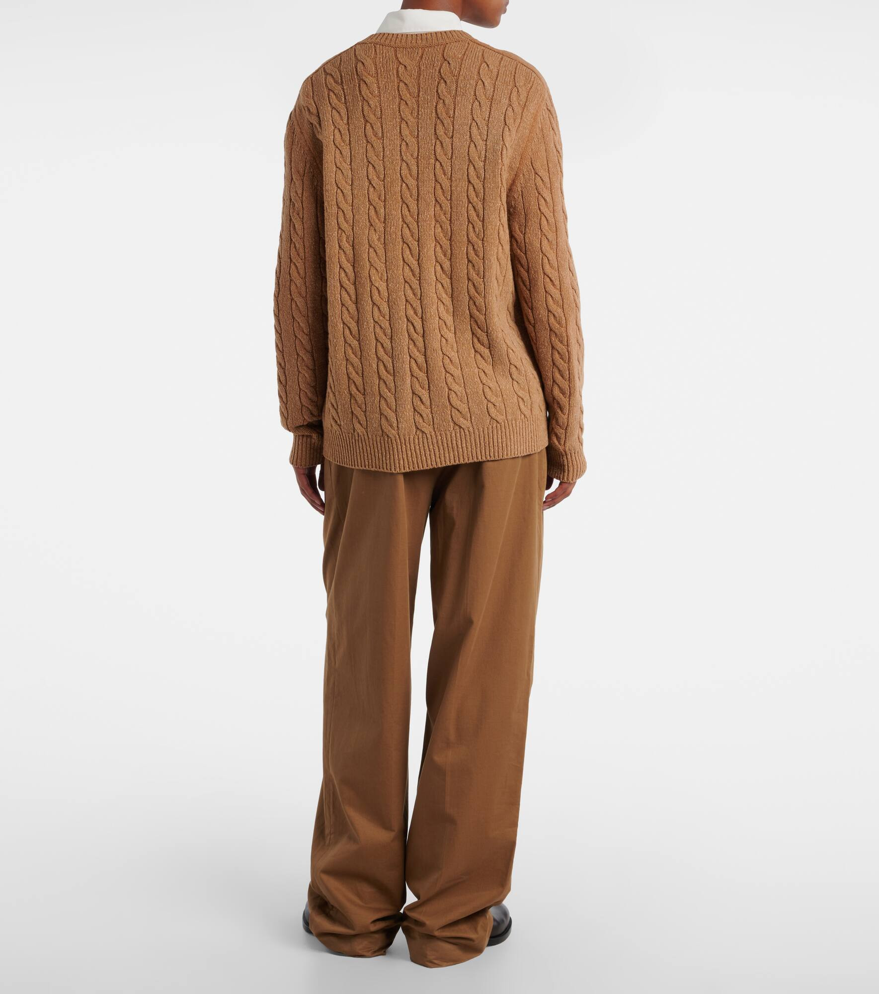 Loneke cable-knit wool cardigan - 3