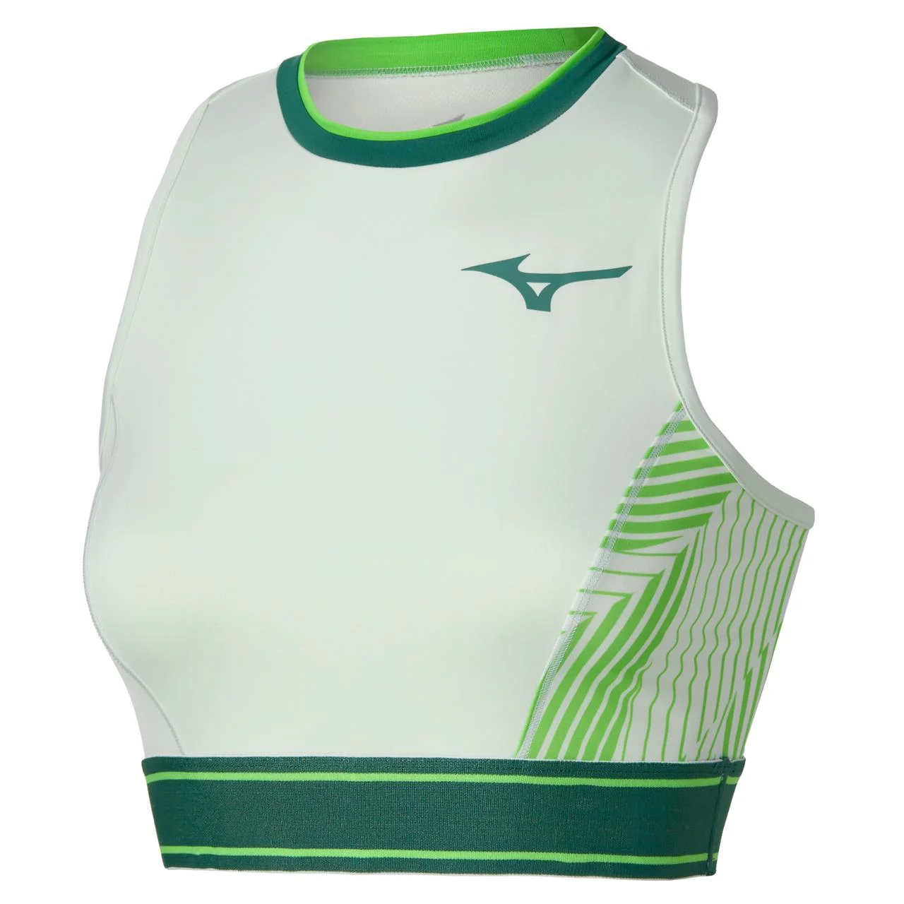 Mizuno Racquet Sports Women's Printed Crop Top - 1