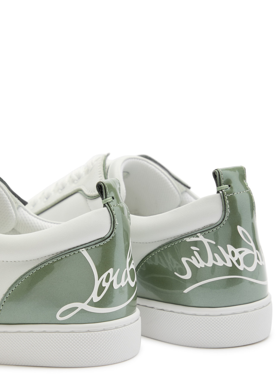 Christian Louboutin Fun Louise Junior Panelled Leather Sneakers - 4
