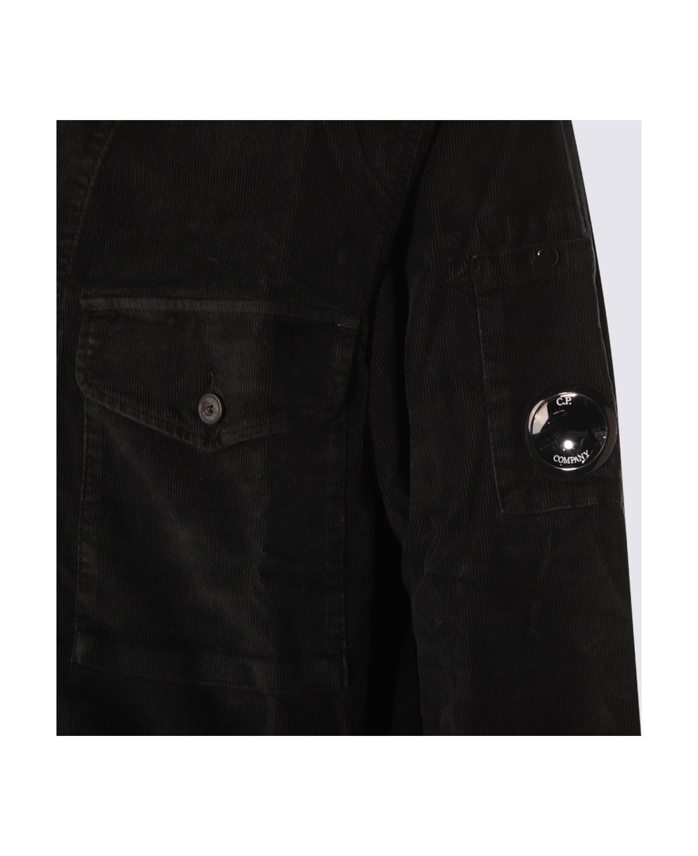 Black Cotton Shirt - 3