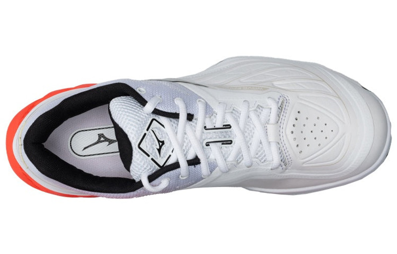 Mizuno Mizuno Wave Fang 2 'White Fiery Coral' 71GA231321 outlook