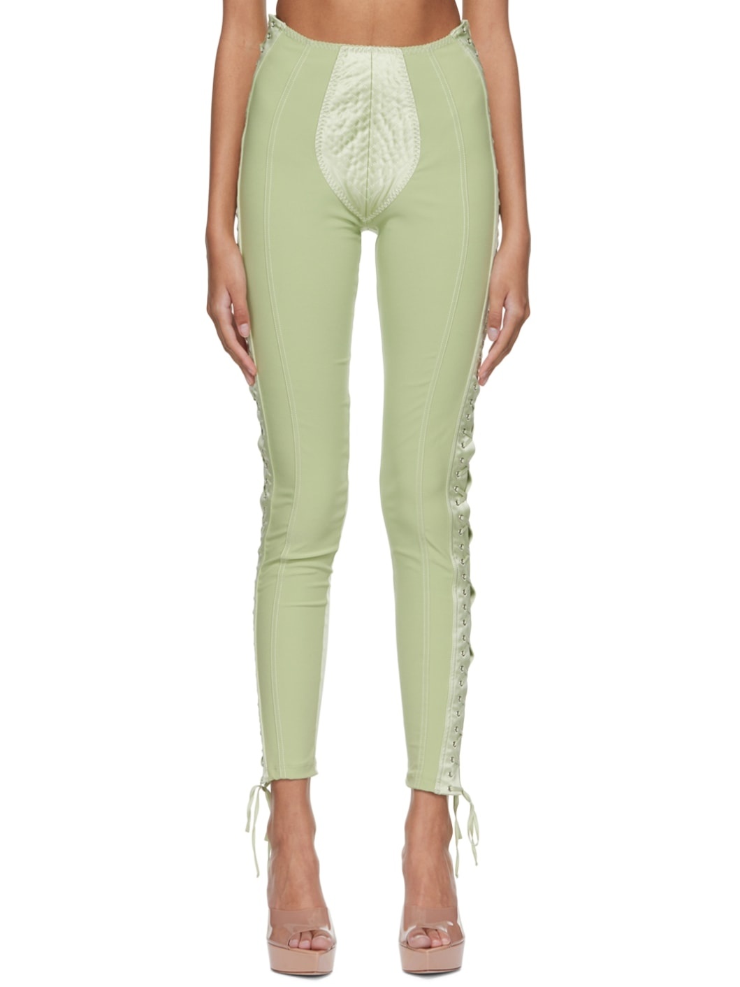 Green 'The Iconic' Leggings - 1