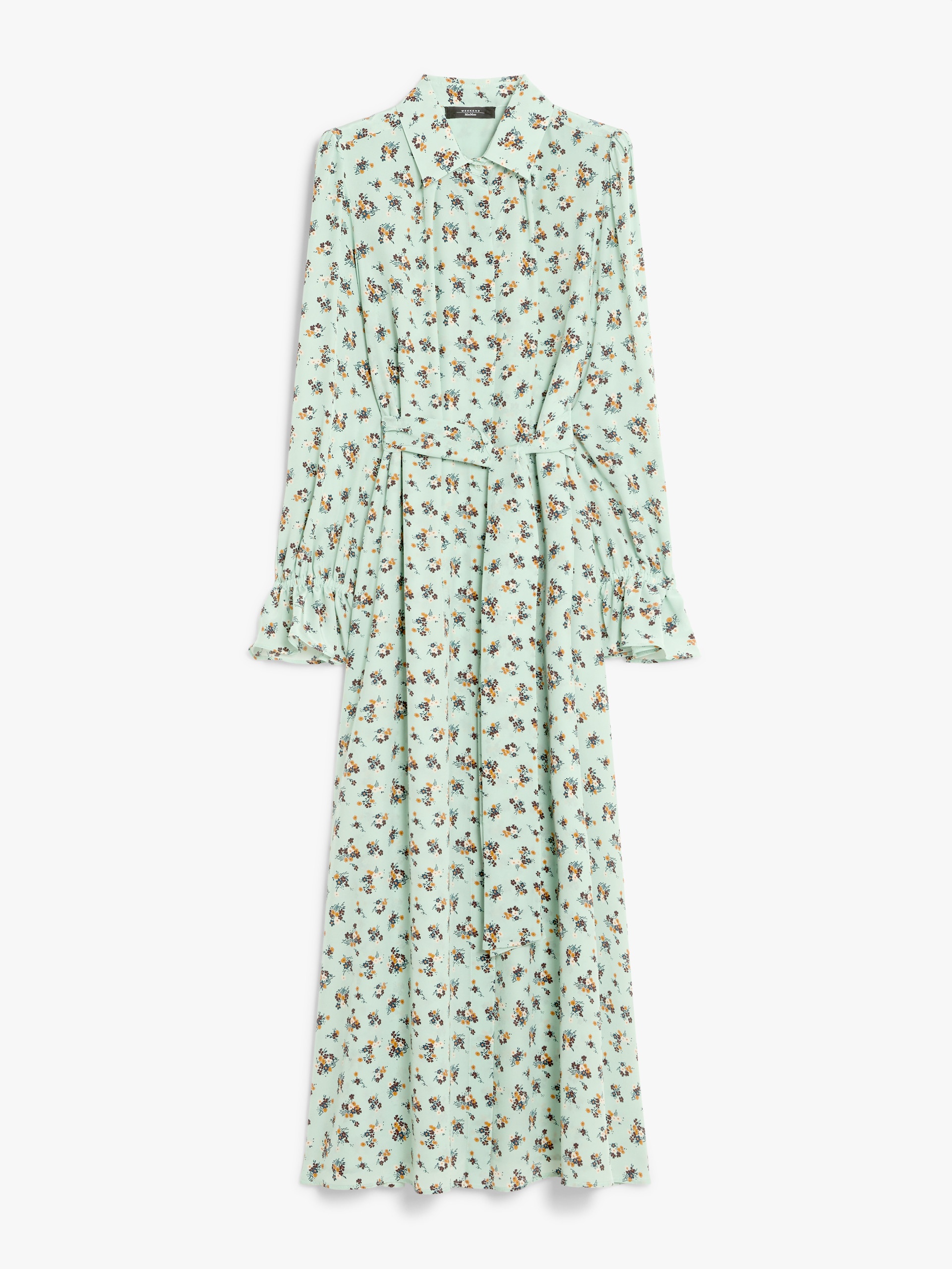 TAFFY Silk crêpe de Chine shirt dress - 1