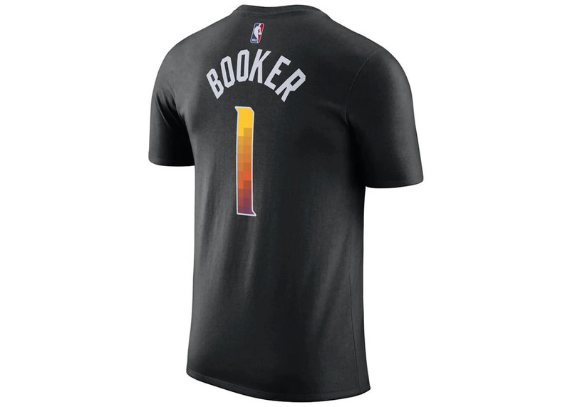 Jordan Jordan NBA Phoenix Suns Devin Booker Statement T-shirt Black outlook