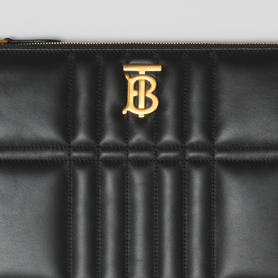 Burberry Quilted Lambskin Lola Zip Pouch outlook