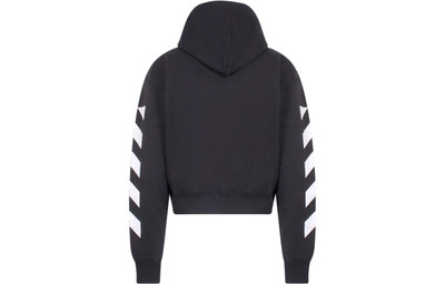 Off-White Off-White SS22 sleeve White Stripe Pullover Ordinary Version Black OMBB037C99FLE0011001 outlook