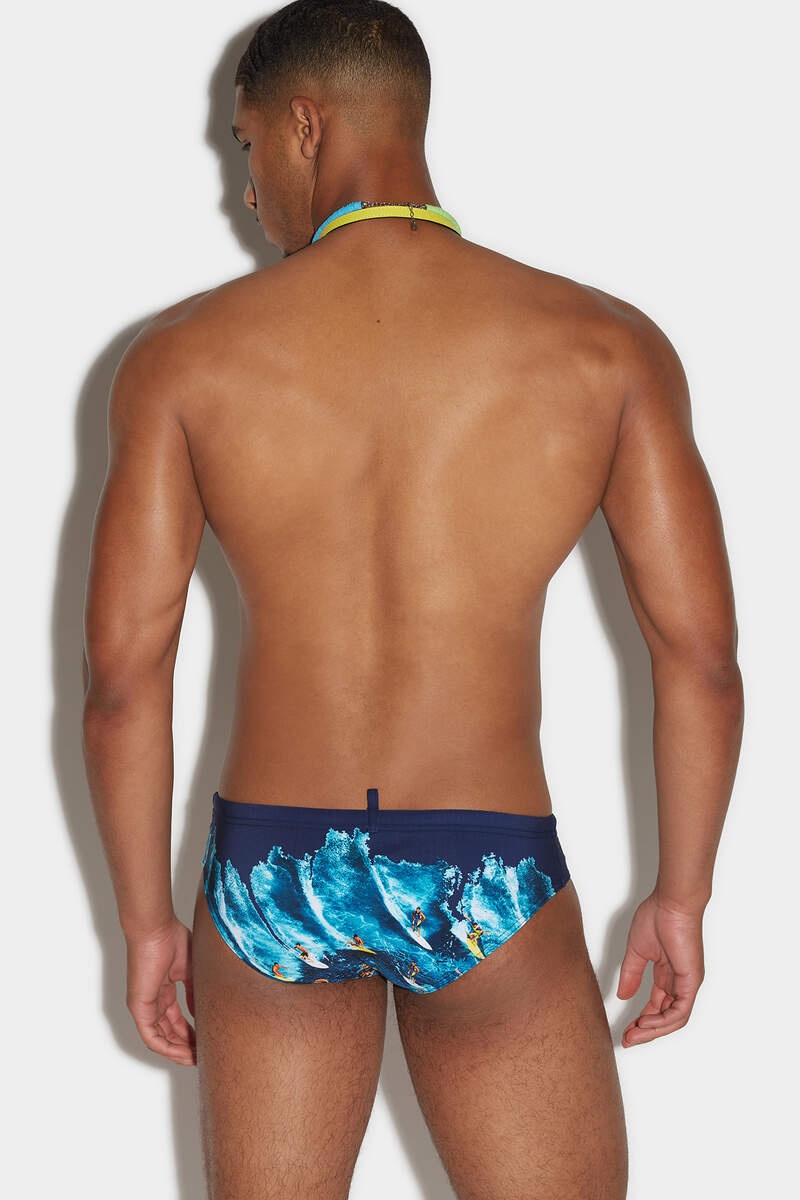 BOTANIC GOTH SWIM BRIEF - 2