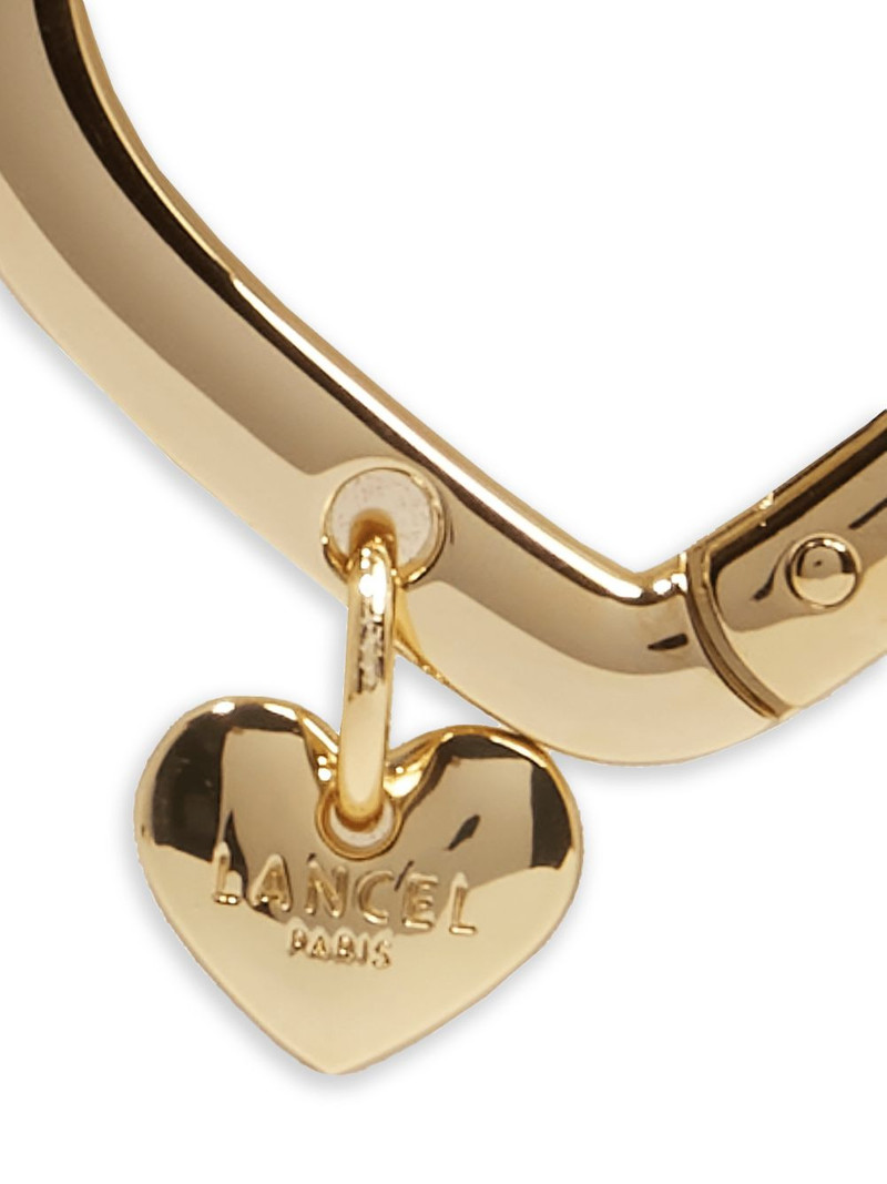 LANCEL heart pendant keyring outlook