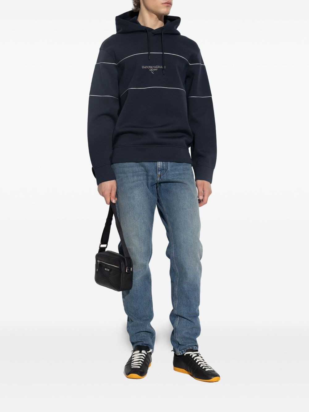 logo-print hoodie - 2