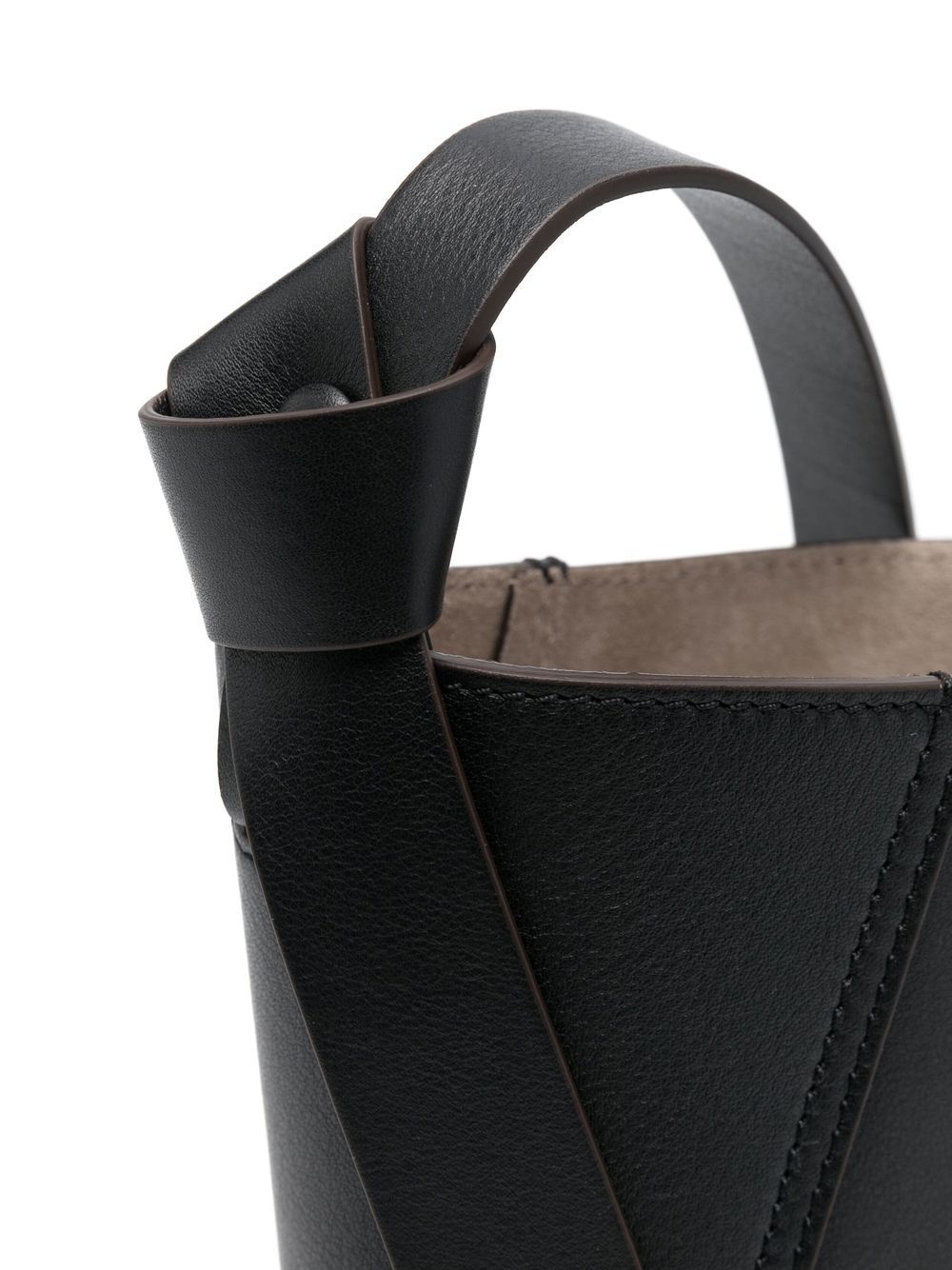 Hobo Tie leather shoulder bag - 4