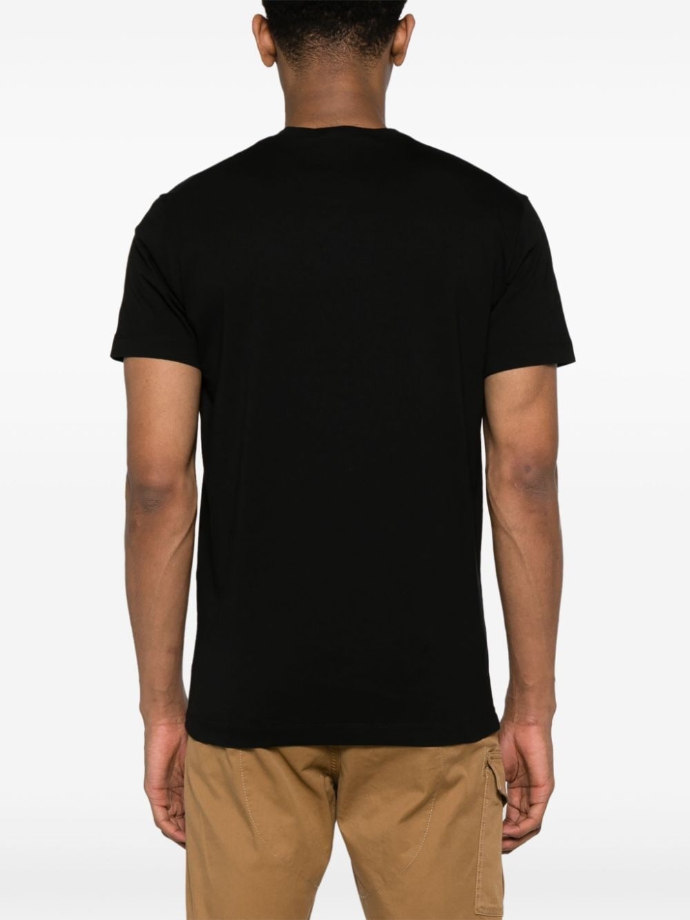 logo-print cotton T-shirt - 4