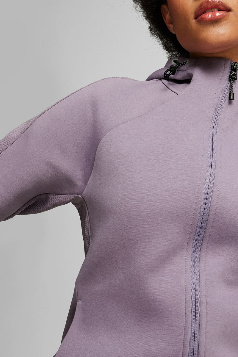 EVOSTRIPE Full-Zip Women's Hoodie 7