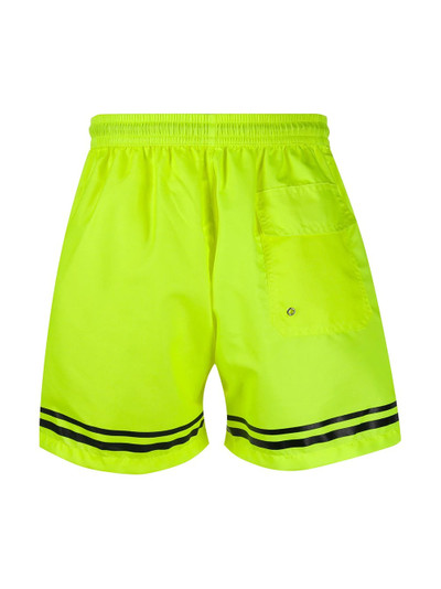 GCDS stripe detail logo swimming shorts outlook