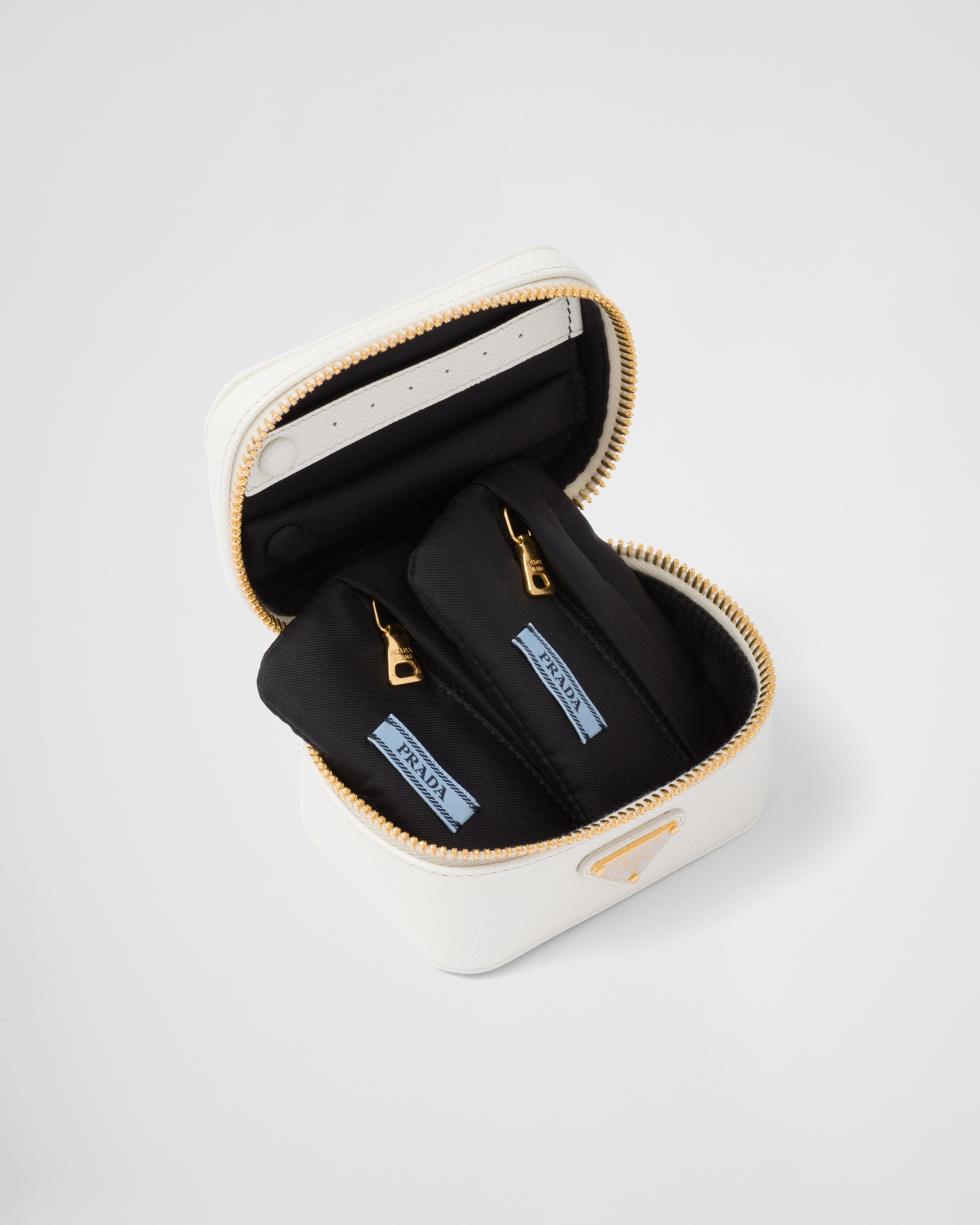 Saffiano leather jewelry beauty case 2