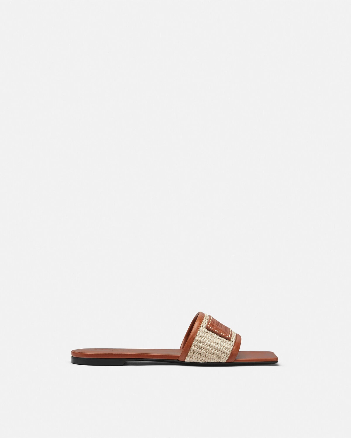 Theia Barocco Raffia Flats - 1