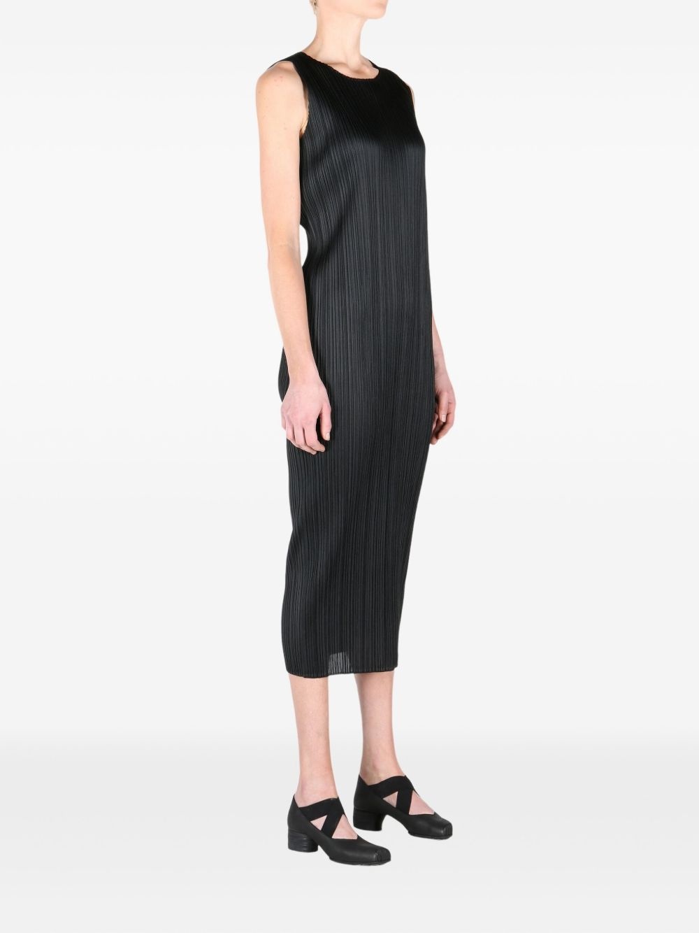 fitted midi dress - 3