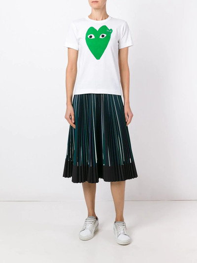 Comme des Garçons PLAY logo print T-shirt outlook