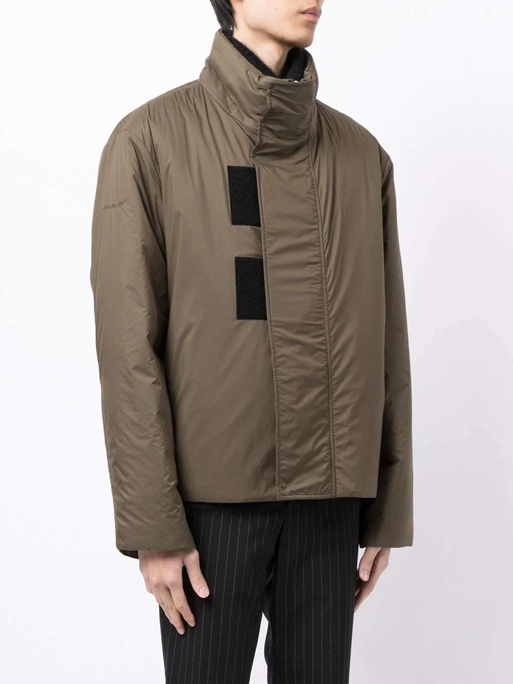 high-neck padded jacket - 3