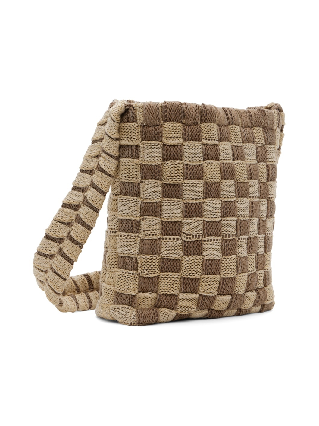 SSENSE Exclusive Tan & Brown Accountant Bag - 3