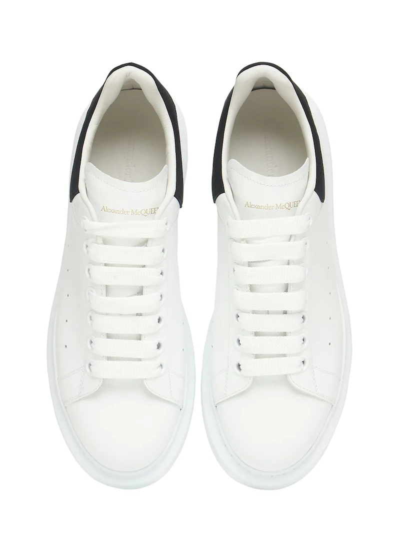45MM LEATHER & SUEDE SNEAKERS - 6