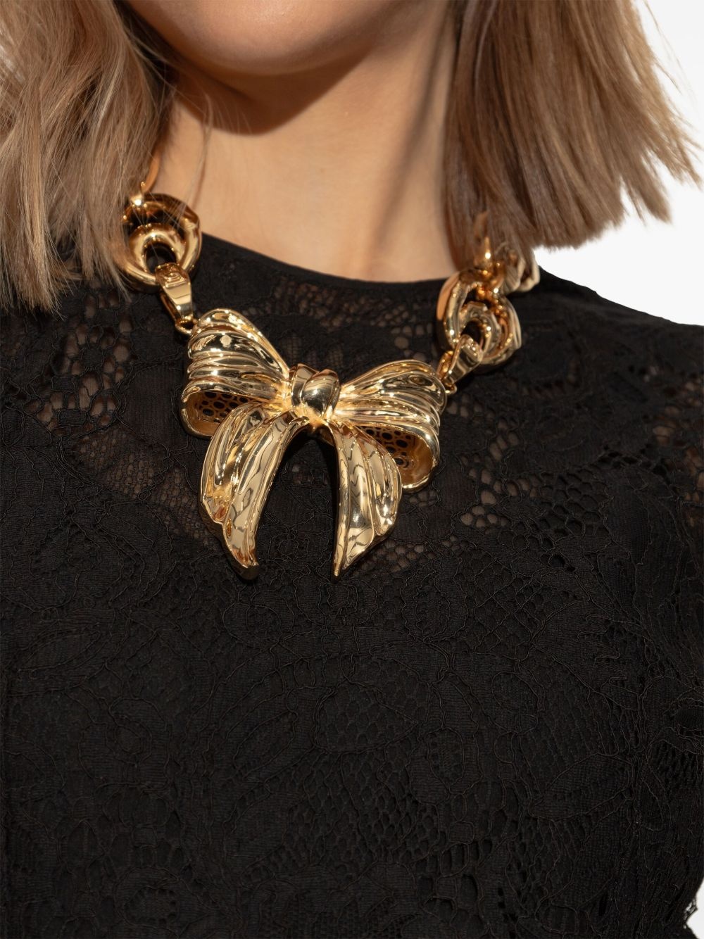 Bow necklace - 2