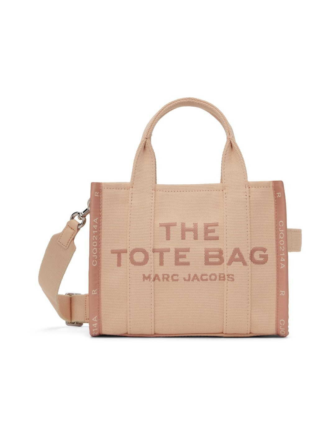 Pink 'The Jacquard Small' Tote - 1