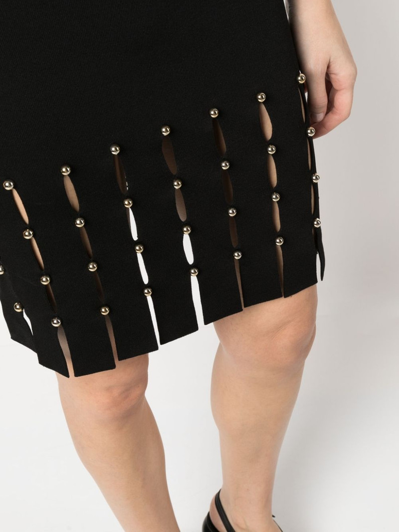 Dina mock-neck knitted dress 5
