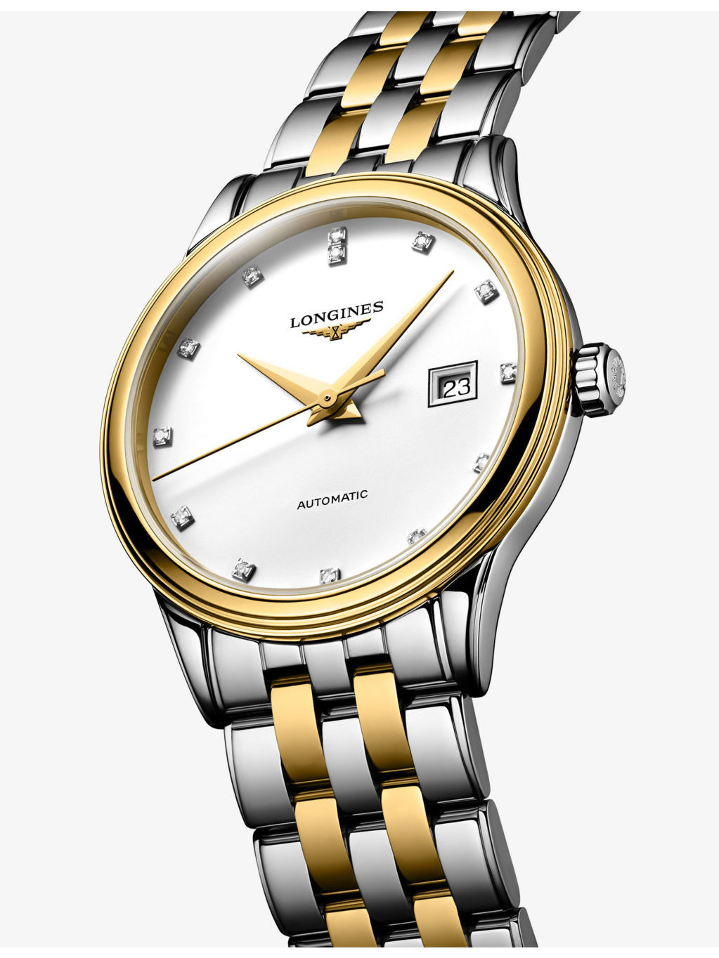 L4.374.3.17.7 Flagship Yellow PVD Coated Stainless-Steel And 0.034ct Diamond Automatic Watch - 3