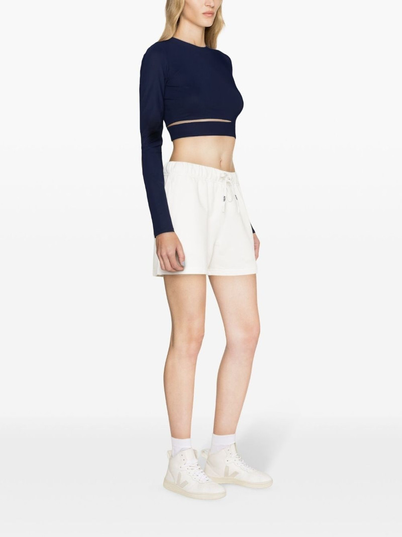 logo-patch jersey shorts 3