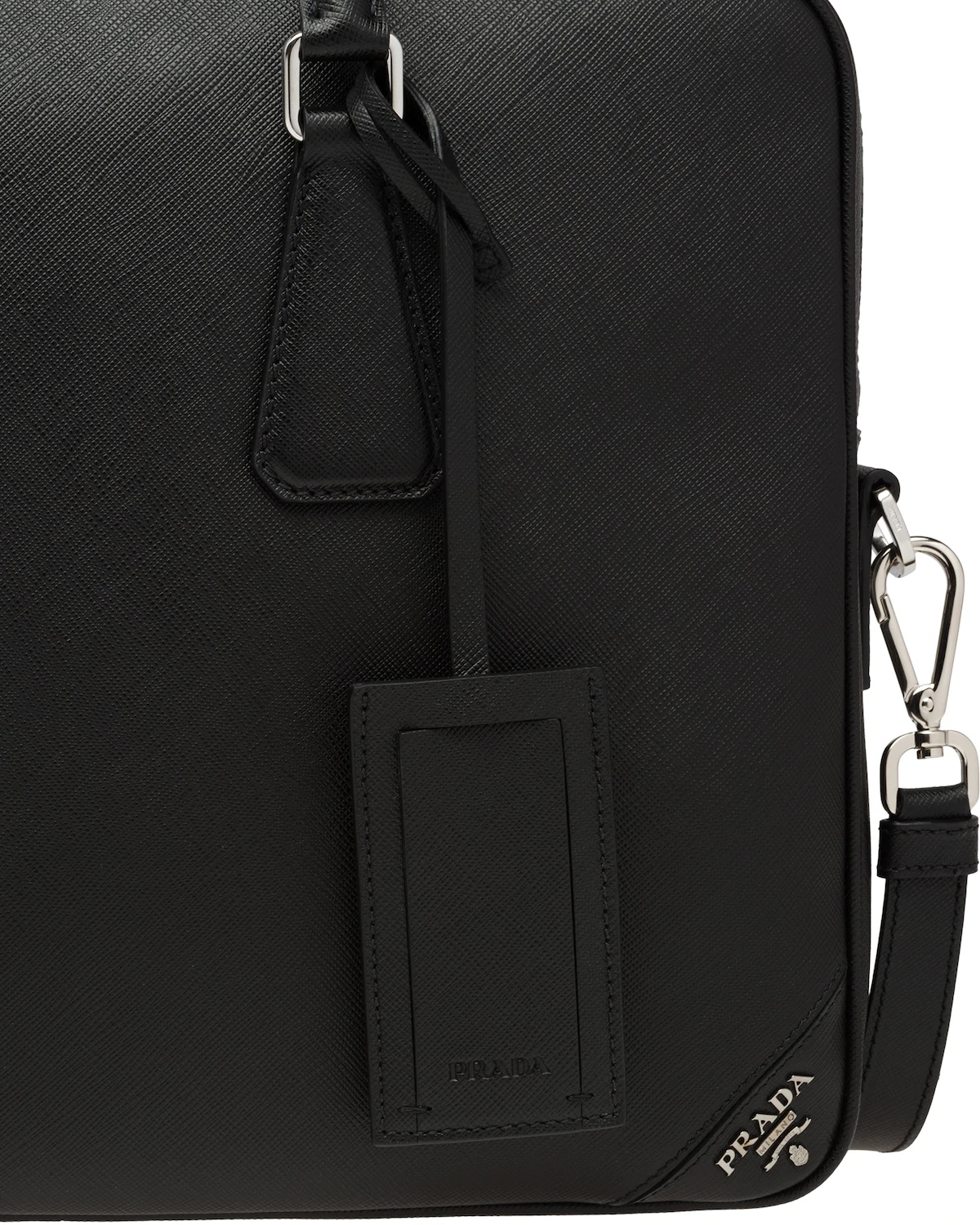 Saffiano Leather Briefcase - 6