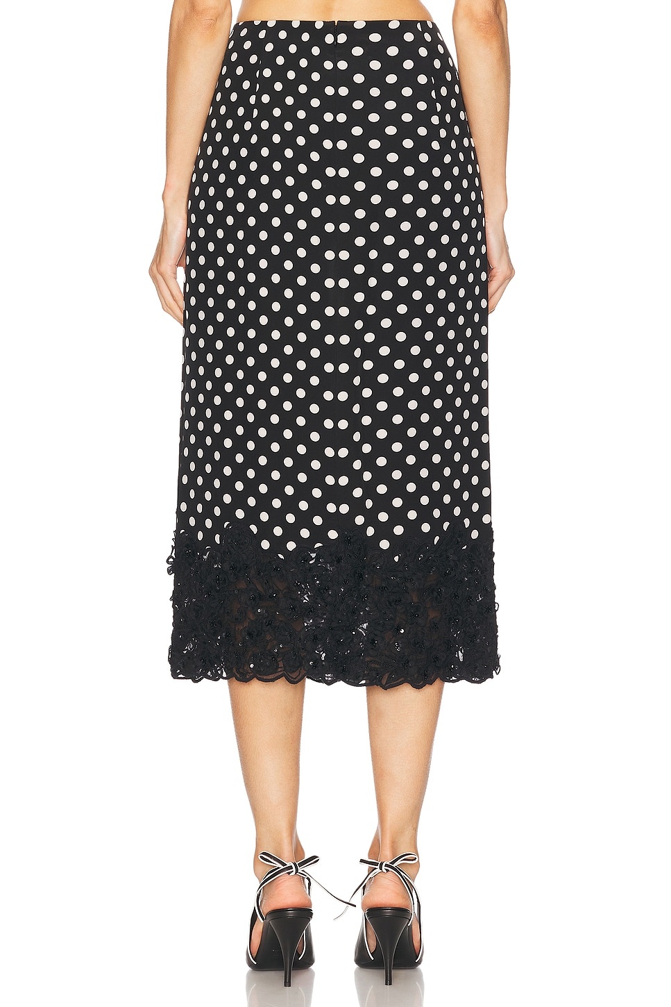 Embellished Midi Skirt - 4